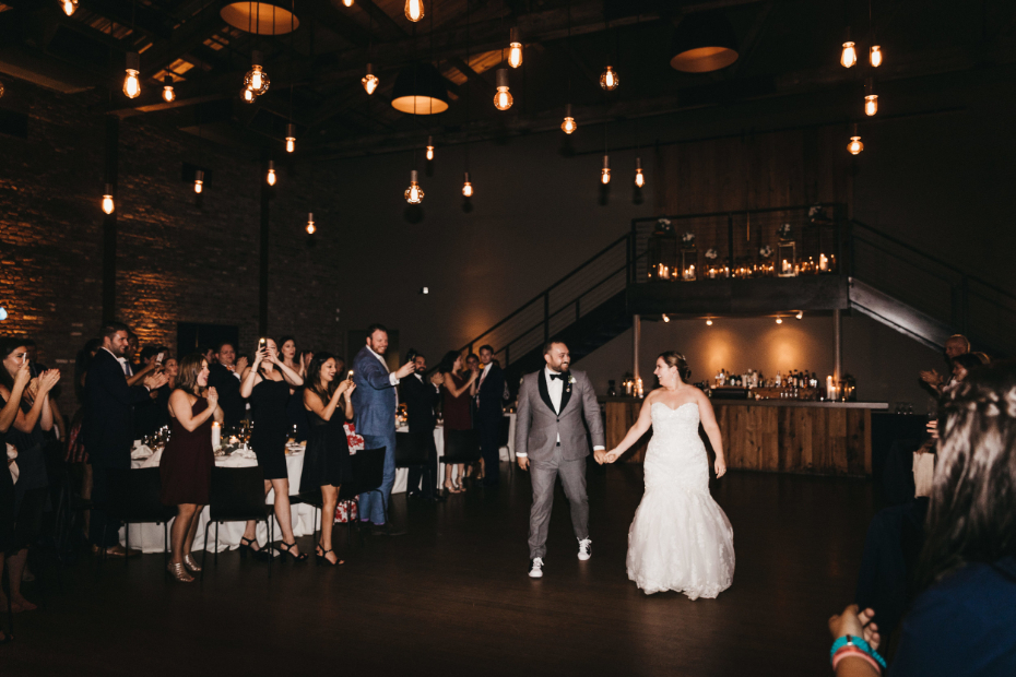 Rustic Industrial Reception at Roundhouse Beacon