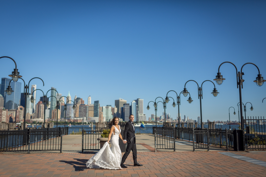 Jersey City Bride and Groom wedding photos